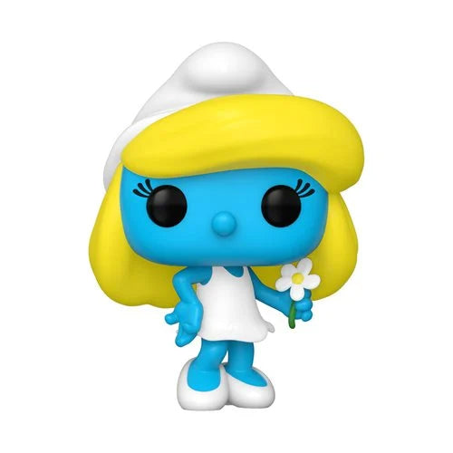 The Smurfs Smurfette with Flower Funko Pop! Vinyl Figure #1516