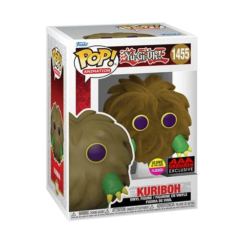 Yu-Gi-Oh! Kuriboh Flocked & GITD Pop! #1455 (Exclusive)