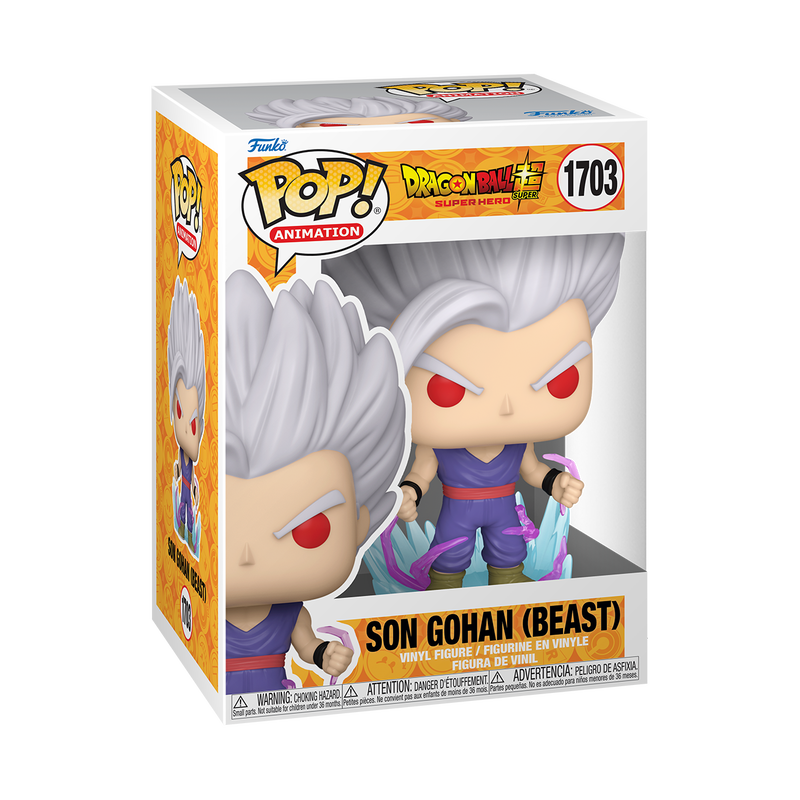 Dragon Ball Super: Super Hero Son Gohan (Beast) Funko Pop! Vinyl Figure #1703