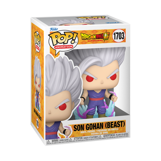 Dragon Ball Super: Super Hero Son Gohan (Beast) Funko Pop! Vinyl Figure #1703