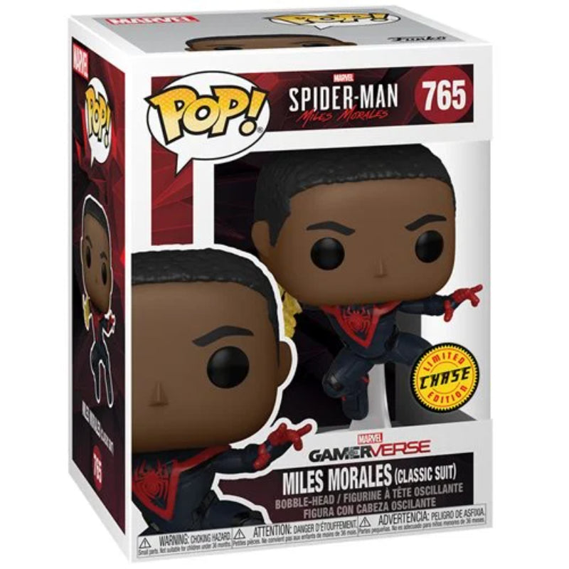 Spider-Man Miles Morales Classic Suit Funko Pop! Vinyl Figure #765 (Chance of Chase)