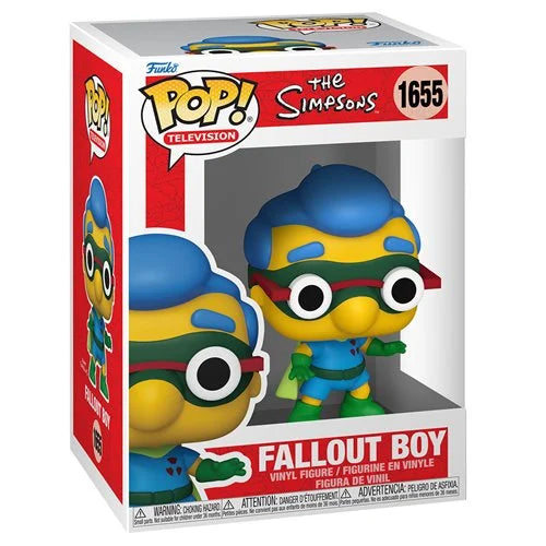 The Simpsons Milhouse as Fallout Boy Funko Pop! Vinyl Figure #1655