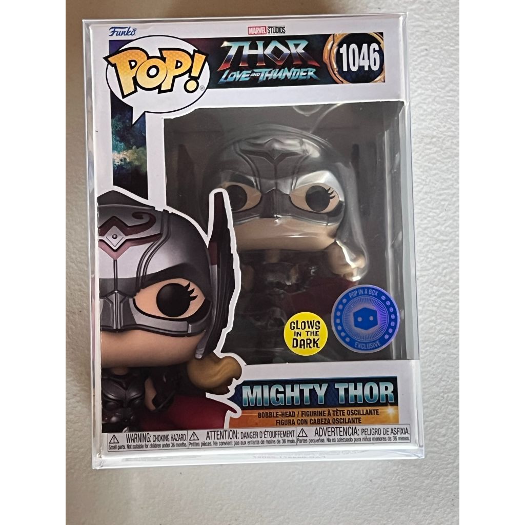 Marvel Thor Mighty Thor #1046 Pop Vinyl Figure - GITD Pop in a Box Exclusive