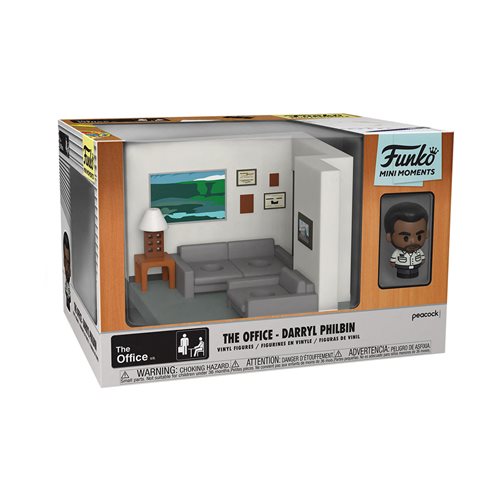 The Office Darryl Mini Moments Mini-Figure Diorama Playset