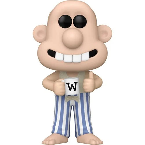 Wallace and Gromit Wallace in Pajamas Funko Pop! Vinyl Figure #1744