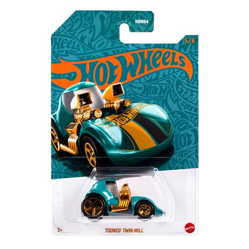 Hot Wheels 56th Anniversary Pearl and Chrome 2024 (Set of 5)