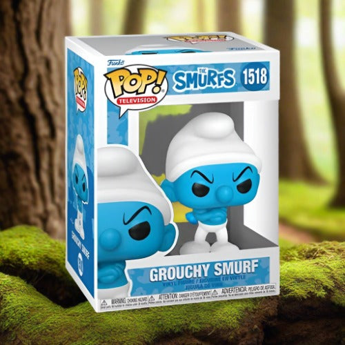 The Smurfs Classic Grouchy Smurf Funko Pop! Vinyl Figure #1518